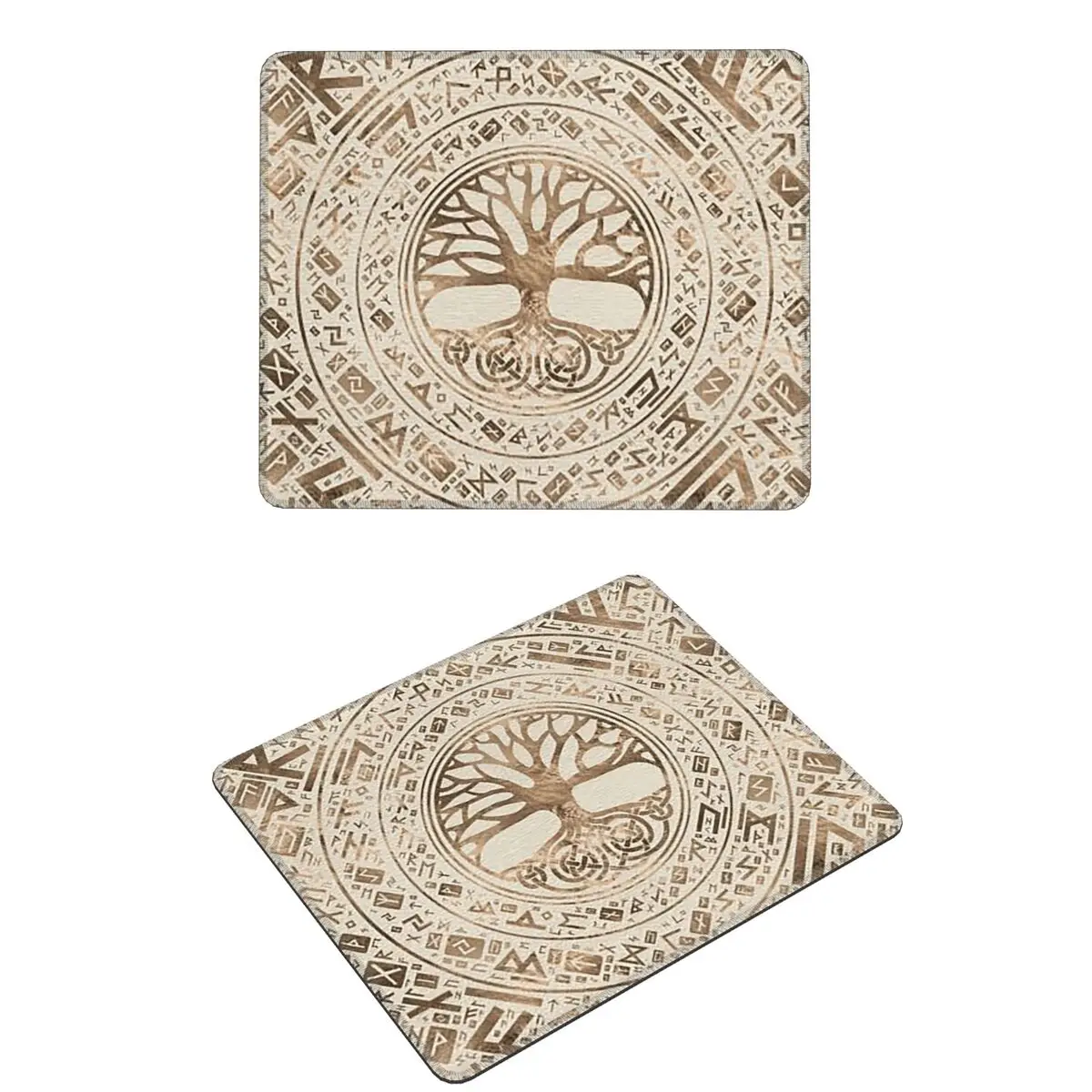 

Древо жизни-Yggdrasil Runic Pattern I Коврик для мыши Компьютерная клавиатура Коврик для мыши Игровой ПК Ноутбук Настольный коврик Офисные настольные коврики