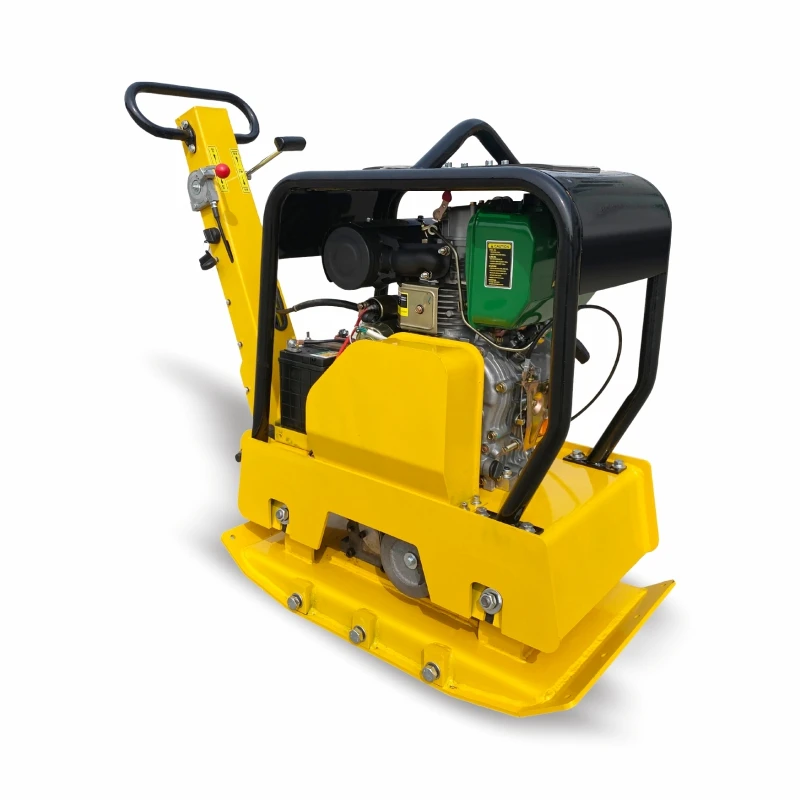 

Hand Pushed Road Surface Vibratory Plate Tamper Compactor Vibrating Plate Construction Machine