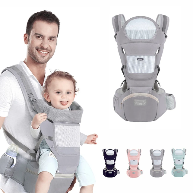 Baby Carrier Waist Stool with Storage Bag Kangaroo Shoulder Swaddle Sling Infant Kid Wrap Ergonomic Backpack Hipseat 3 36 Months