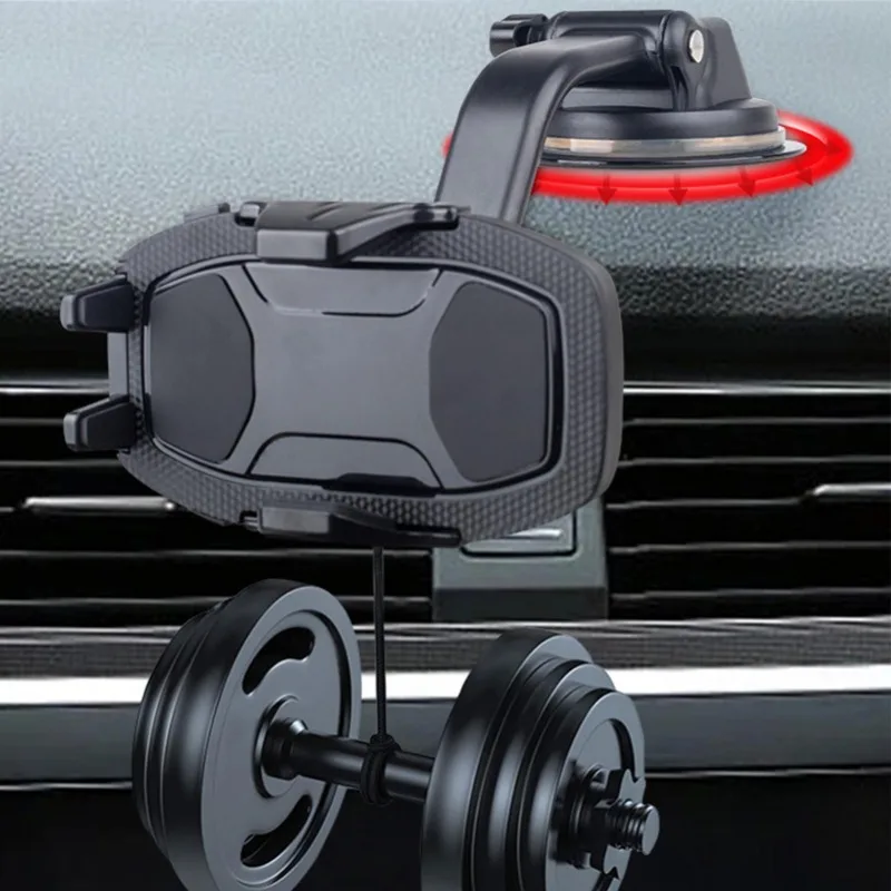 Base Adesiva com Ventosa para Carro, Suporte para GPS e Celular