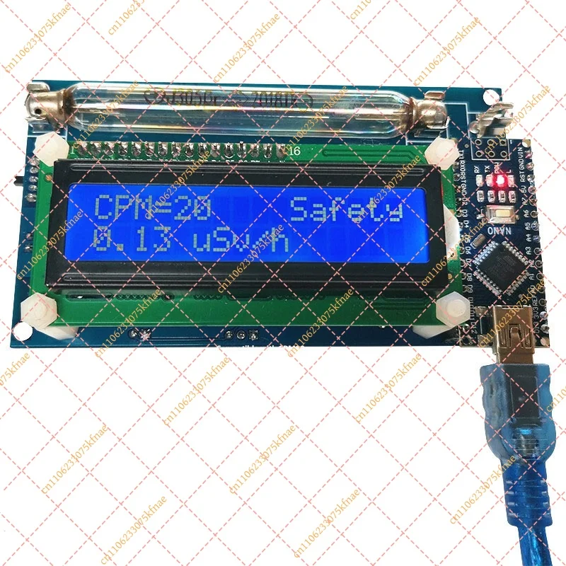 A04I Geiger Counter Module | Nuclear Radiation Detector & Dosimeter Kit with LCD Display for Home Safety