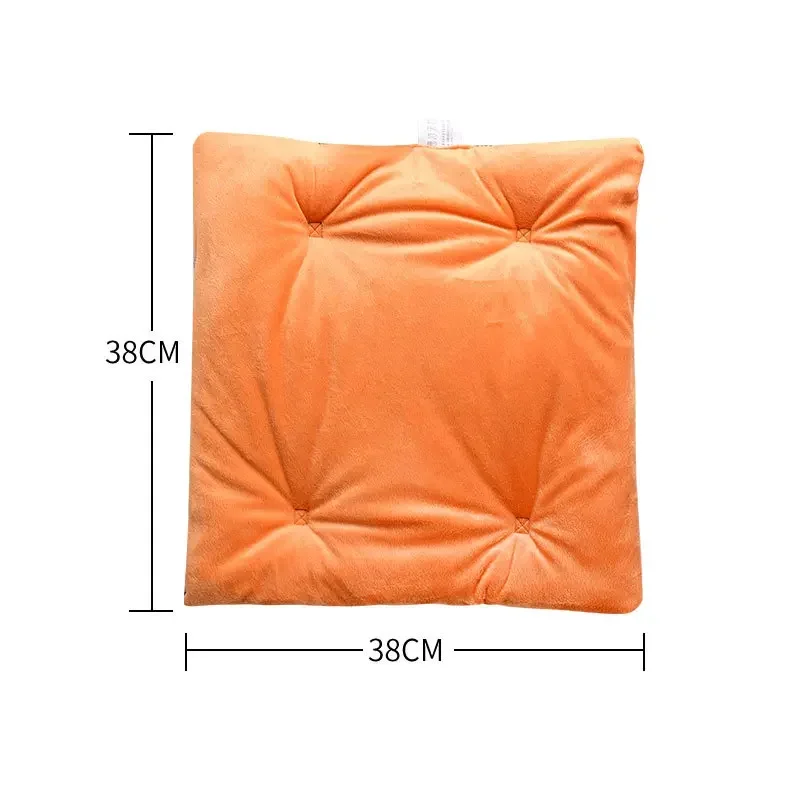 Winter Warm USB Electric Heating Pad Car Office Chair Pads Household Cushion Home Yoga Heated Seat