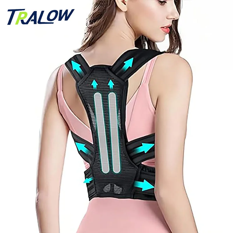 

TRALOW Adjustable Shoulder Straps Supportive Comfortable Breathable Design For Daily Wear Office Use and Daily Activities