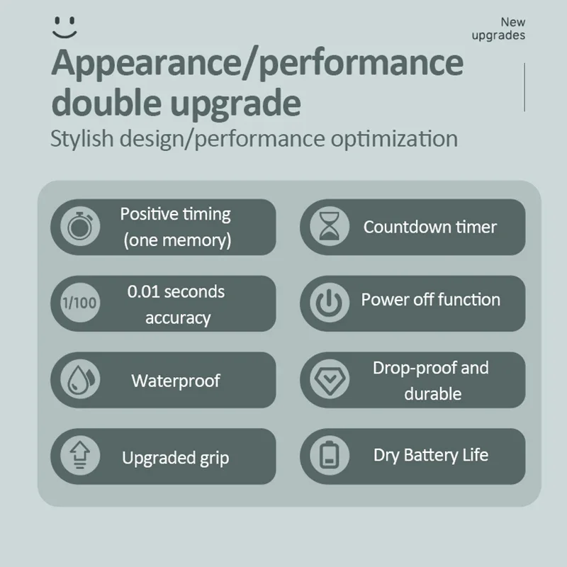 YS-805C Professional Handheld Digital Stopwatch Timer Outdoor Sports Training Timer 0.01s Precision Timer with Shutdown Function