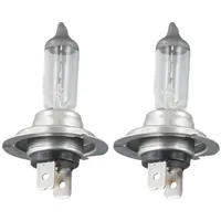 2 Pcs/Set Car H7 DC12V Xenon Headlight 55W 6000K Halogen White Light Lamp Bulbs Driving At Night High Power Car Headlights Parts