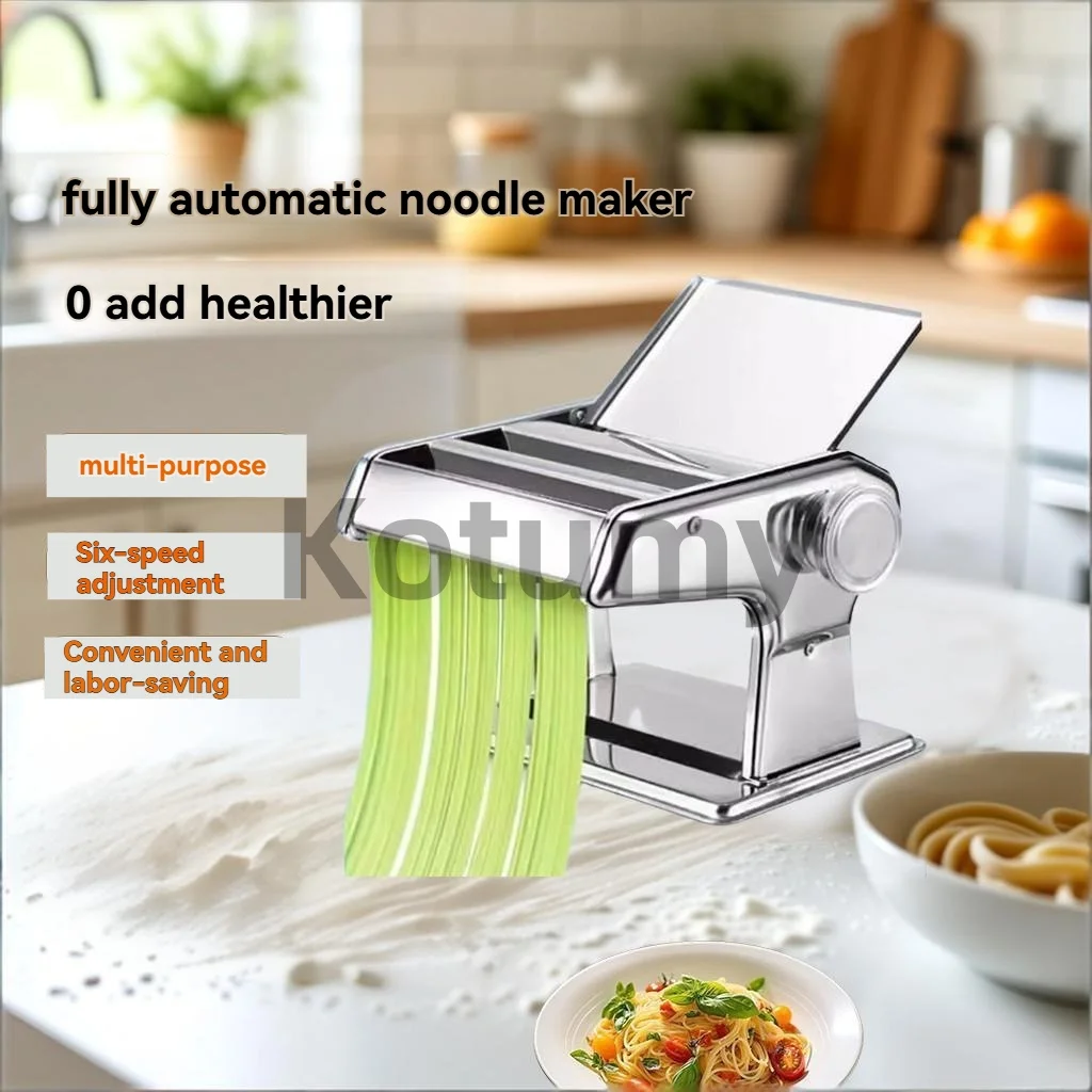 Noodle Press Machine Easy To Use, With Multiple Adjustable SettingsHigh Quality Cutting Blade Material Is Safe And Healthy
