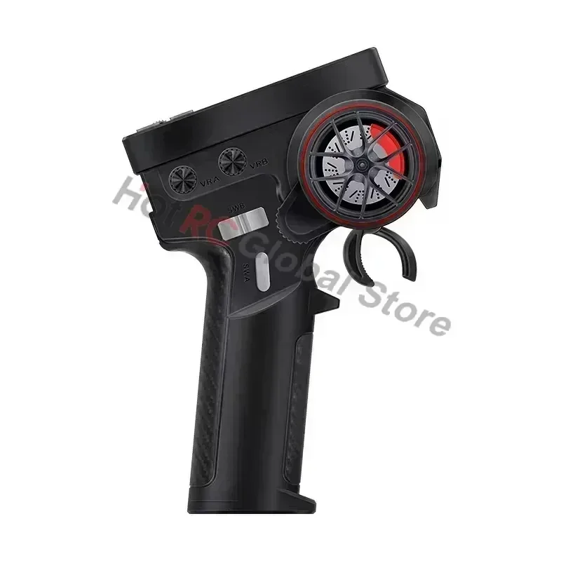 HOTRC CT-8B 10CH 8 Canali 2.4Ghz Schermo a Colori di Controllo Remoto 8CH F-08A F-08AT Giroscopio Ricevitore Trasmettitore per RC Auto Barca Serbatoio