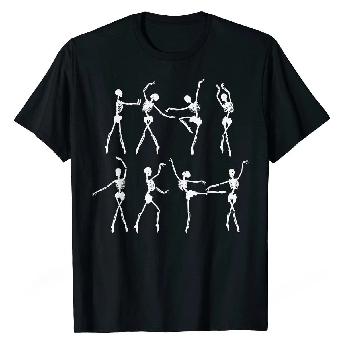 Skeleton Ballerinas Ballet Dance Cute Halloween Costume Girl T-Shirt New Coming Men's T Shirt Casual Tops & Tees Summer