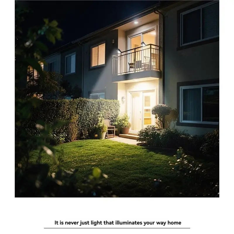 

Солнечные светильники A93Z, 4 шт., настенные, водонепроницаемые, с датчиком движения, для двора, забора, гаража, кемпинга