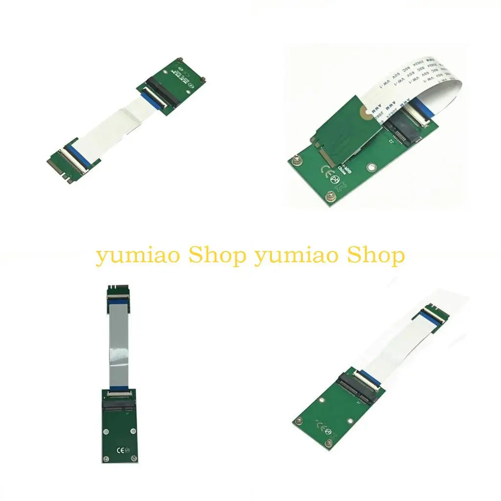 587B Mini PCIE to Mini PCIE Extender States Disk Extension Adapter A+E M.2 NGFF WiFi Networks Card Extension Cabel