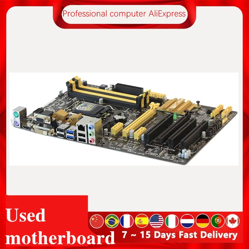 Para Asus Z87-K desktop placa-mãe z87 lga 1150 ddr3 32gb sata3 usb3.0 original usado mainboard