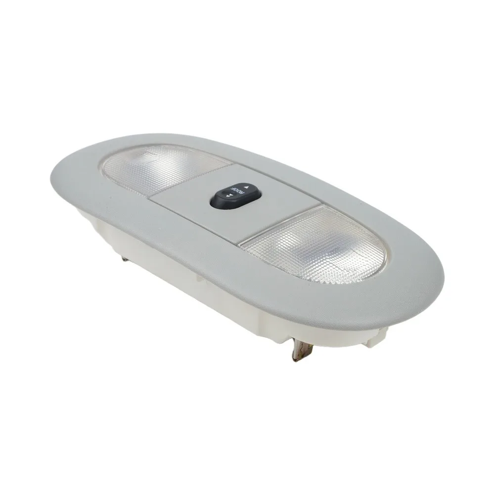 Duty Part Gray Roof Reading Lamp Plastic Housing Fits 2008-2010 Models Easy Install Truck Interior Lighting  Duty