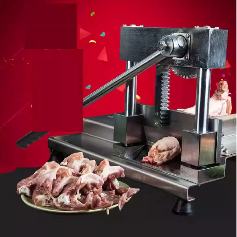 آلة قطع منشار عظام اللحوم المجمدة اليدوية