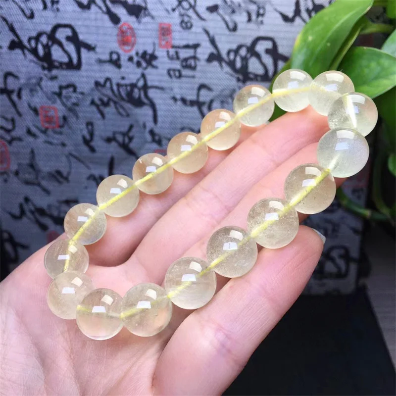 Natural Libya Quartz Bracelet Gemstone Crystal Reiki Healing Gemstone Bracelet Fengshui Jewelry Gift 1PCS