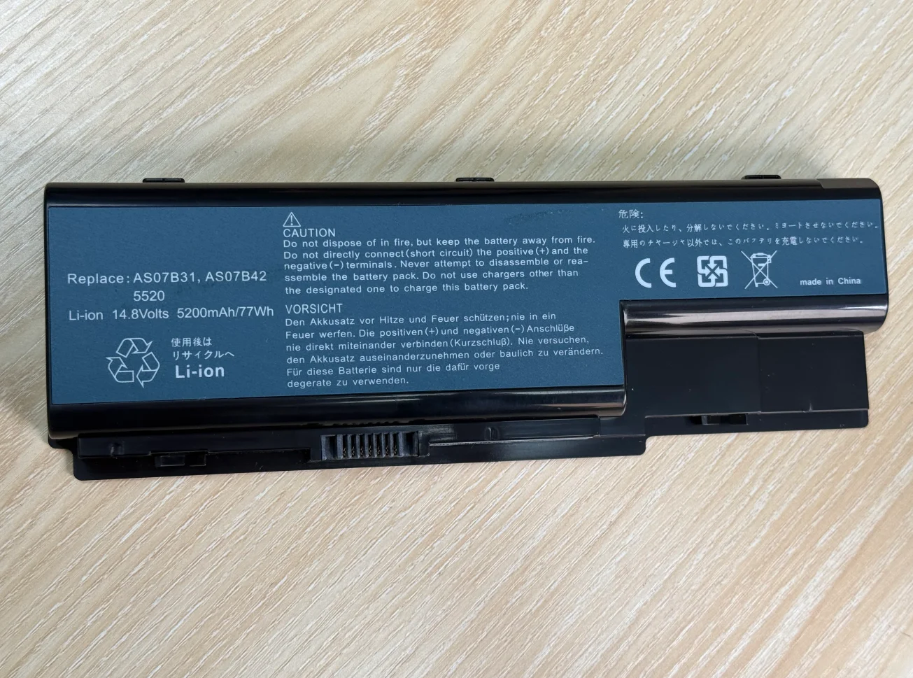 14.8V  8 Cells AS07B32 AS07B31 AS07B32 AS07B71 AS07B61 AS07B42 AS07B51 Laptop Battery for Acer Aspire 5920 5920G 5930 5930G 5935