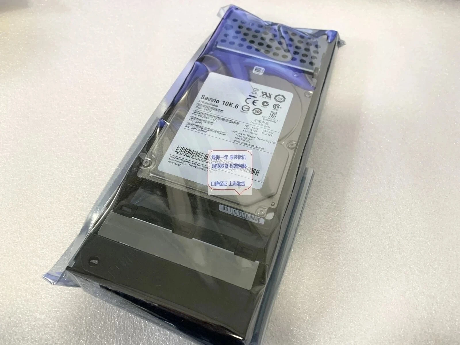 

Используется для seagate 0235G7DX 0235G6V6 02359067 900 ГБ 900G 10K SAS S5500
