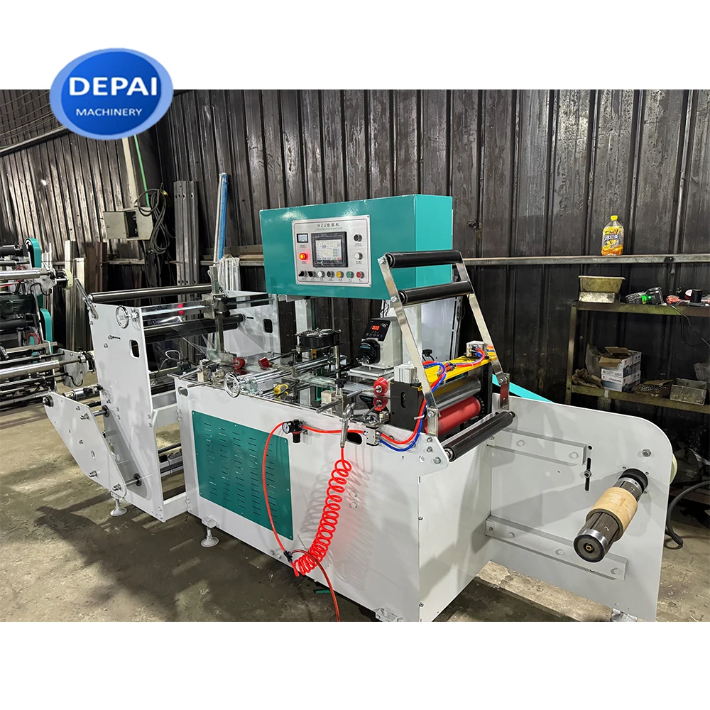 Automatic PET Sleeve PVC Bag  Making Side Sealing Plastic Film Bag Making