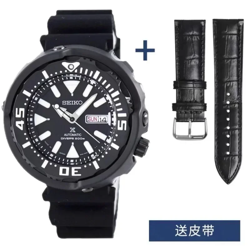 يمكن لـ SEIKO Seiko مشاهدة الرياضات اليابانية والغوص المضيئة الميكانيكية الأوتوماتيكية للرجال SRPA83J1