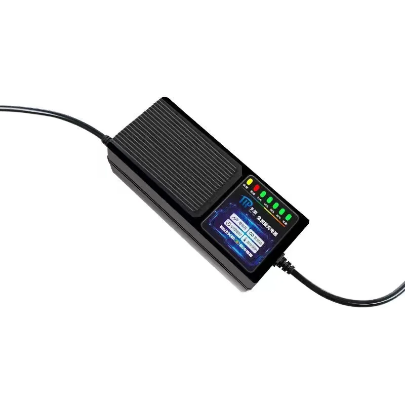 72 فولت 32AH شاحن بطارية الرصاص الحمضية ذكي النبض 3.8A شحن شاحن الدراجة الإلكترونية الحالية