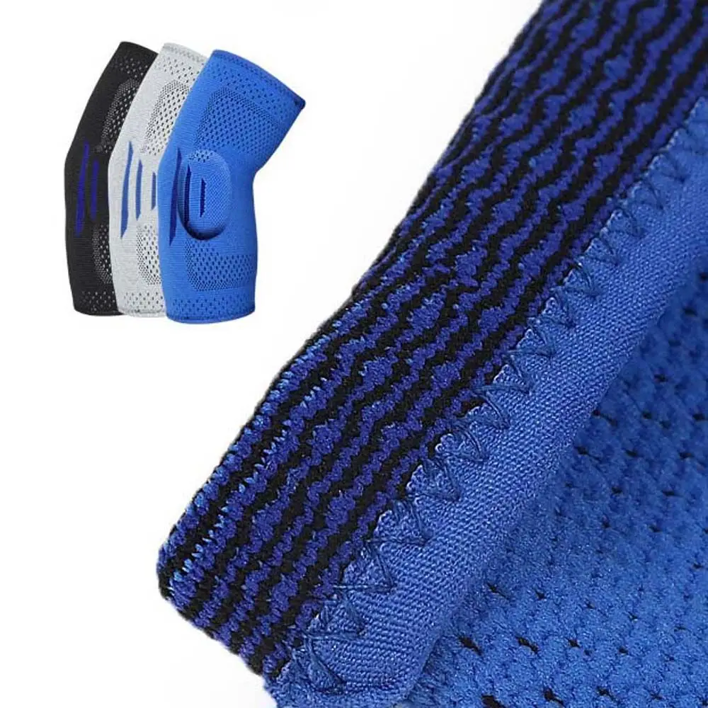 Men Women Marathon Outdoor Sport Gym Sports Wristband Pad Elbow Silicone Support Elbow Protector Arm Sleeve Guard