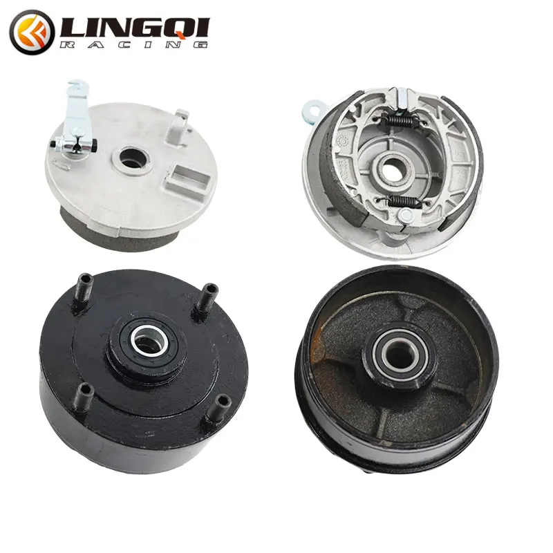 LING QI Bull Brake Drum Diagonal 110mm (Silver Sword) Is Suitable For Beach Buggies And Go Karts