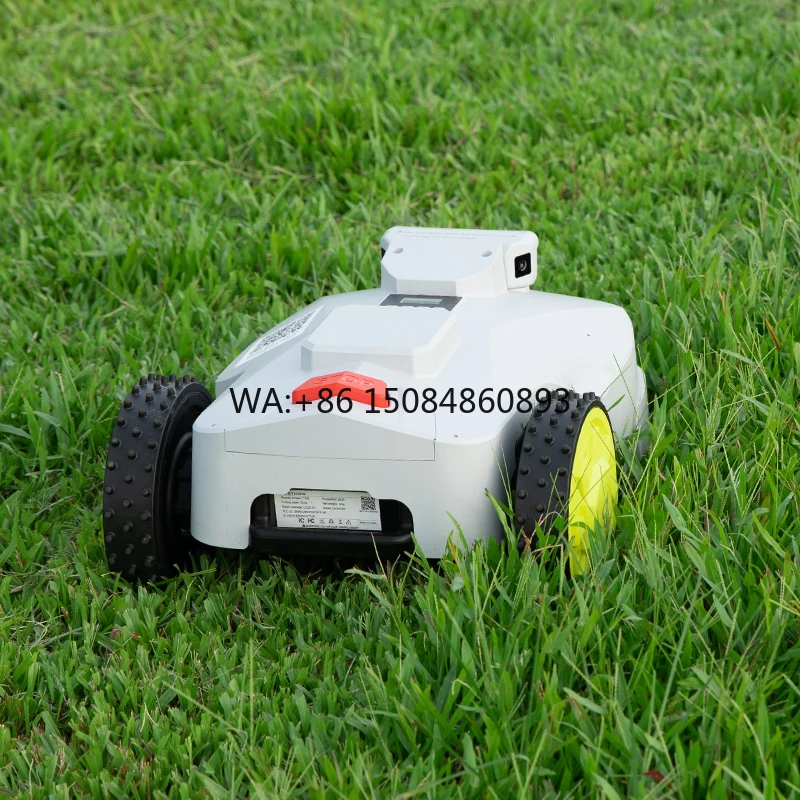 GPS Wireless Robotic Lawn Mower with Smart Lawn Cut Feature and 1.5 Acre Mower Performance