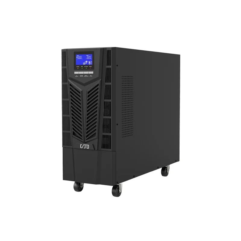 6kva 10kva Tower 3 Phase UPS Online Uninterrupted Power Supply External Battery Lithium UPS for Government