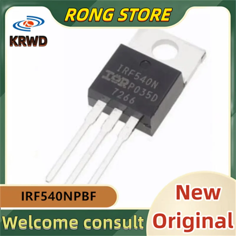 

Новый и оригинальный чип IRF540N IC TO-220-3 IRF540NPBF IRF540NPB IRF540NP IRF540N IRF540 540, 30 шт.