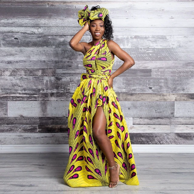 Vestidos africanos fashion para mujer