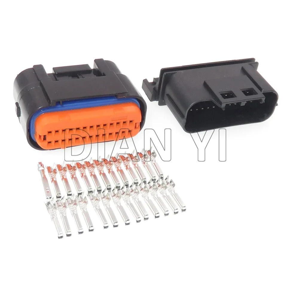 1 Set 26 Way AC Assembly MX23A26NF1 Automobile Cable ECU Connector With Cables MX23A26XF1 Car Waterproof Socket MX23A26SF1