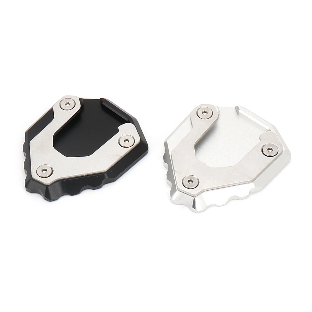 ل CFMOTO 800MT 800 MT 2021 2022 2023 2024 دراجة نارية CNC مسنده القدم الجانب حامل تمديد وسادة دعم لوحة CF 800 MT #2