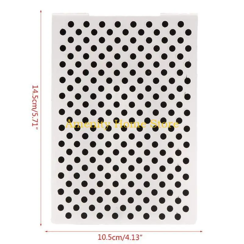 قالب مجلد نقش بلاستيكي F26C لـ DIY Scrapbook Photo Photo Card Paper Craft #3