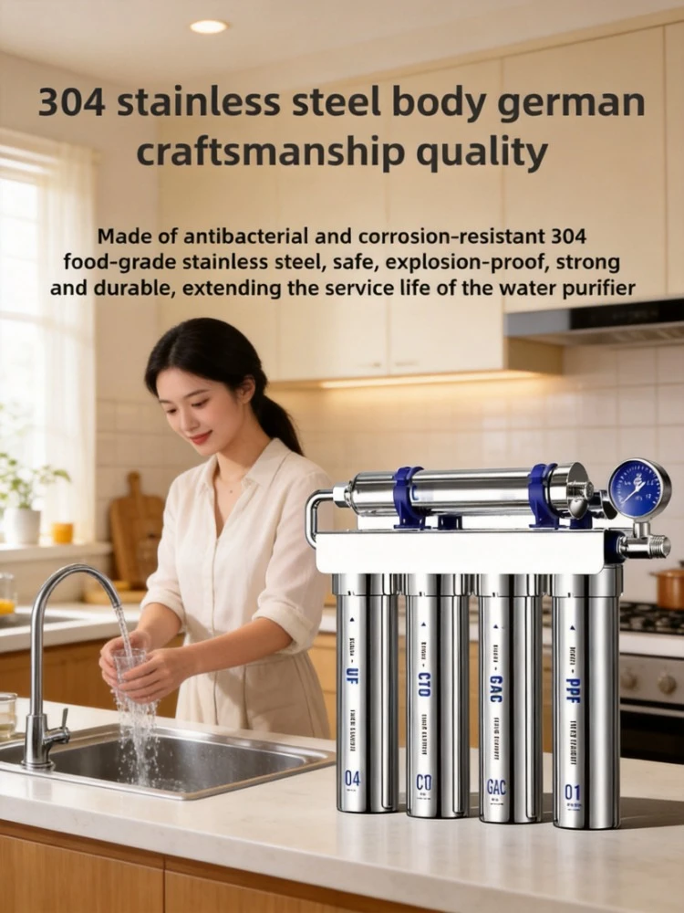 ultrafiltration purifier kitchen tap water pre-filter household direct drinking water purifier durable easy to install
