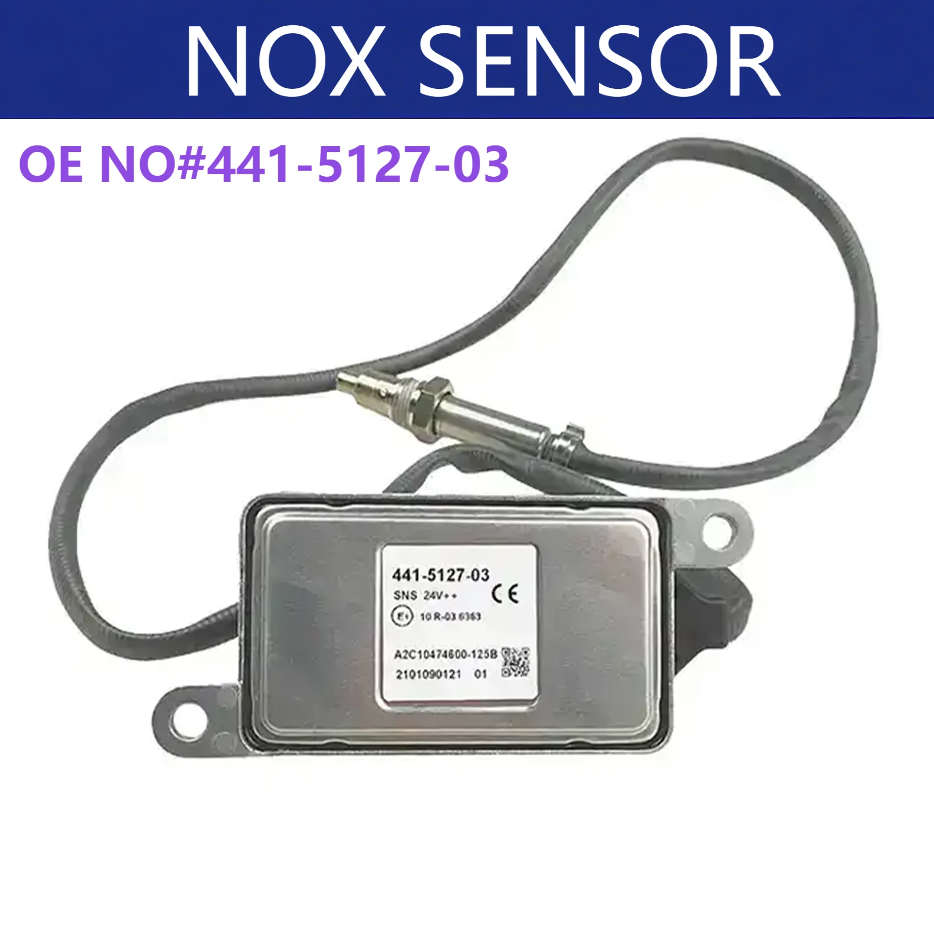 

441-5127-03 24V Nitrogen Oxygen Sensor For Caterpillar CAT Wheel Loader Perkins Engine High Quality Nox Sensor 441512703