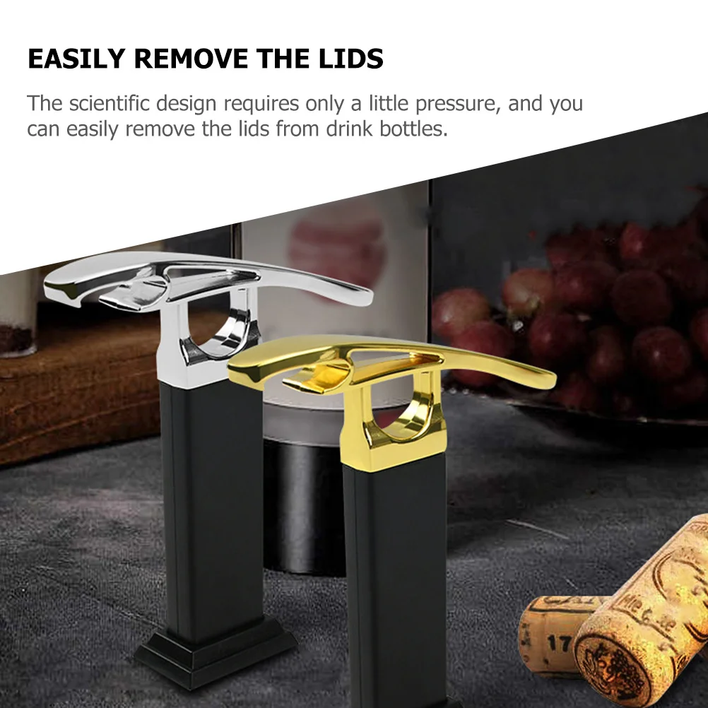 

Multi-Function Bottle Opener Metal Wine Beer Caps Lifter Portable Red Wine Opener Convenient Manual Bottle Opening Tool