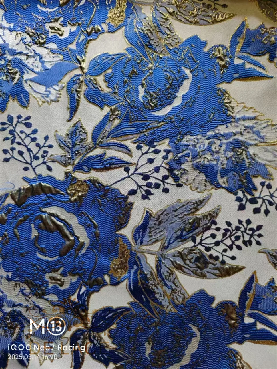 Custom Jacquard for All Fabrics Flowery Pattern Hot Sale Wedding Dress Latest Fabric