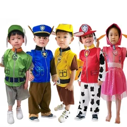 Kids Carnival Clothing Children Marshall Chase Skye Ryder Cosplay Costume Girl Halloween Party Role Play vestido 3-10year