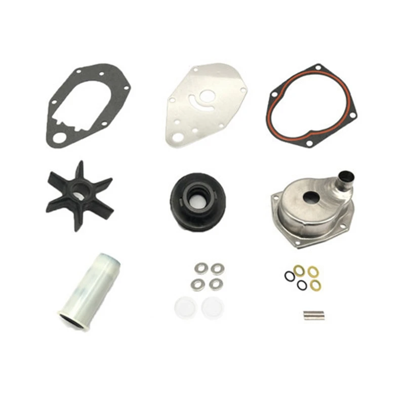 Outboard Water Pump Impeller Repair Kits 46‑812966A12 For Mercury Mariner 4 Stroke Boat Auto Engine Parts 46812966A12