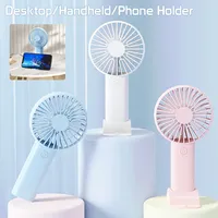 Cute Mini Fan Portable Handheld Fan Lightweight Handy Fan Pocket Size Low Noise Small Electric Fan Student Gift Outdoor Fan 2025