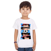 Anime Captain Tsubasa Le Petit Footballer Print Cartoon Kids T-shirt Summer Girls Clothes Baby Boys T shirt Children's Clothing