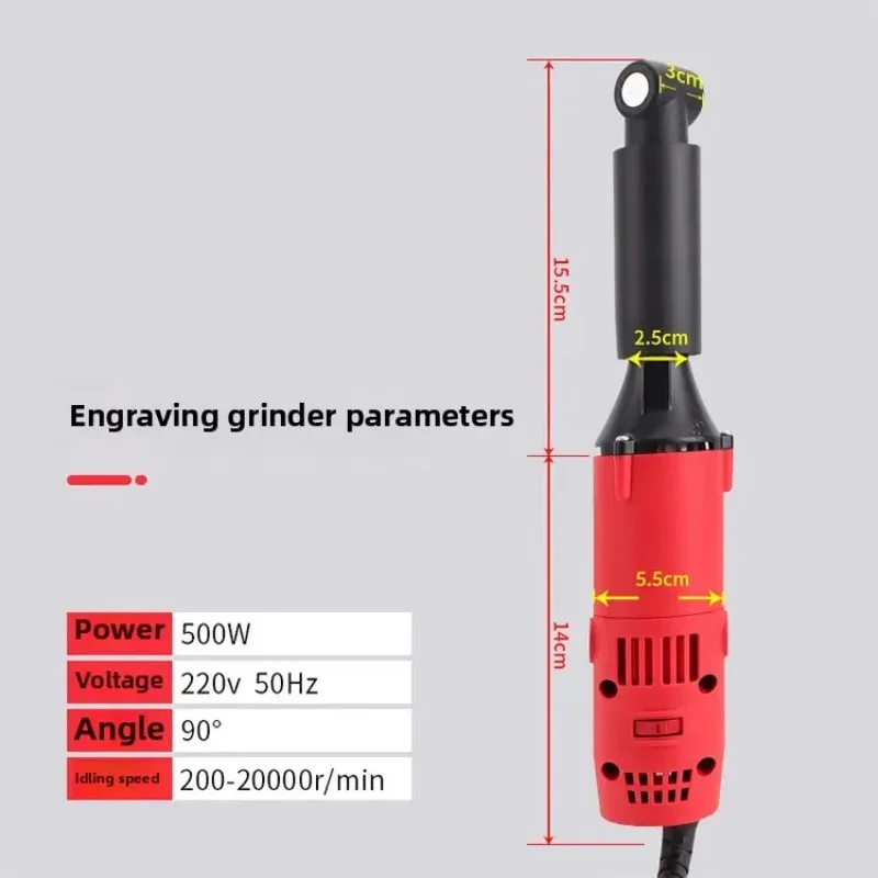 

90-градусный электрический многошлифовальный станок для полировки форм, шлифовальный станок для очистки швов керамической плитки, регулирующий скорость