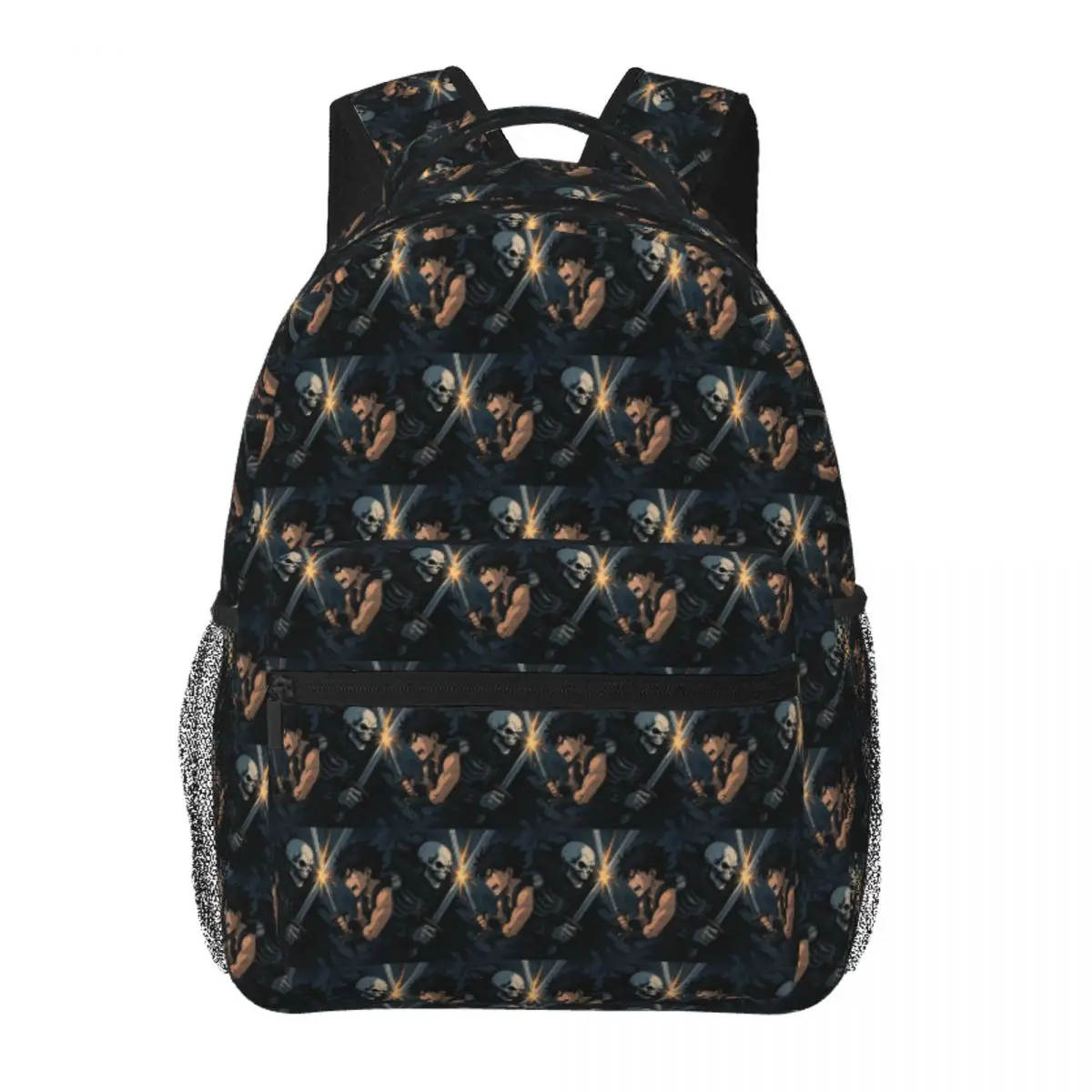 

Clash Of Shadows And Steel Backpack Student Boys Girls BookBag Kids School Bag Laptop Shoulder Bags for Men Women