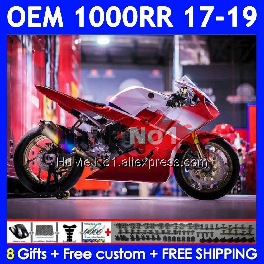 Injection Body For HONDA CBR1000 CBR 1000 RR CC CBR1000RR 17 18 19 63No.57 CBR 1000CC 1000RR 2017 Metallic Red 2018 2019 Fairing