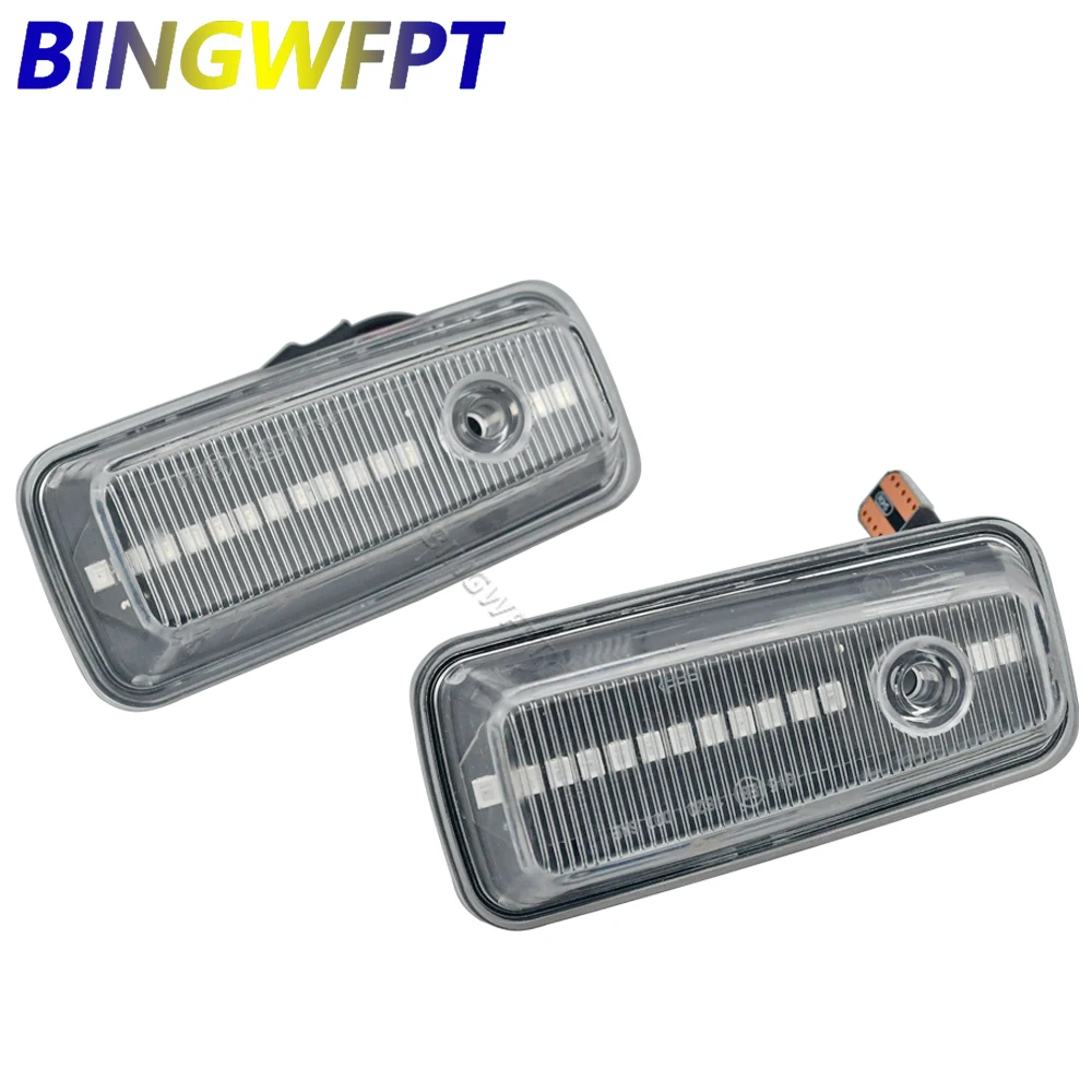 Dynamic LED Indicator Lamp Side Marker Signal Light For Mercedes-Benz G-Class W463 W461 G500 G550 G55 G63 G65 1986 - 2002