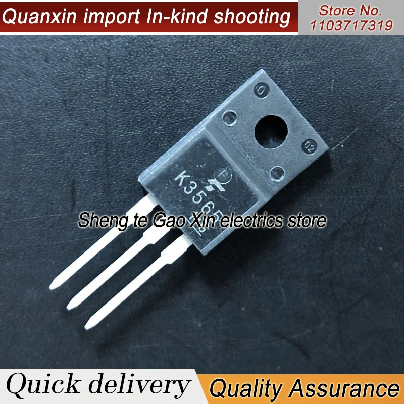 5PCS-10PCS pcs, 2SK3565, K3565, TO-220F, 5A, 900V, in Stock