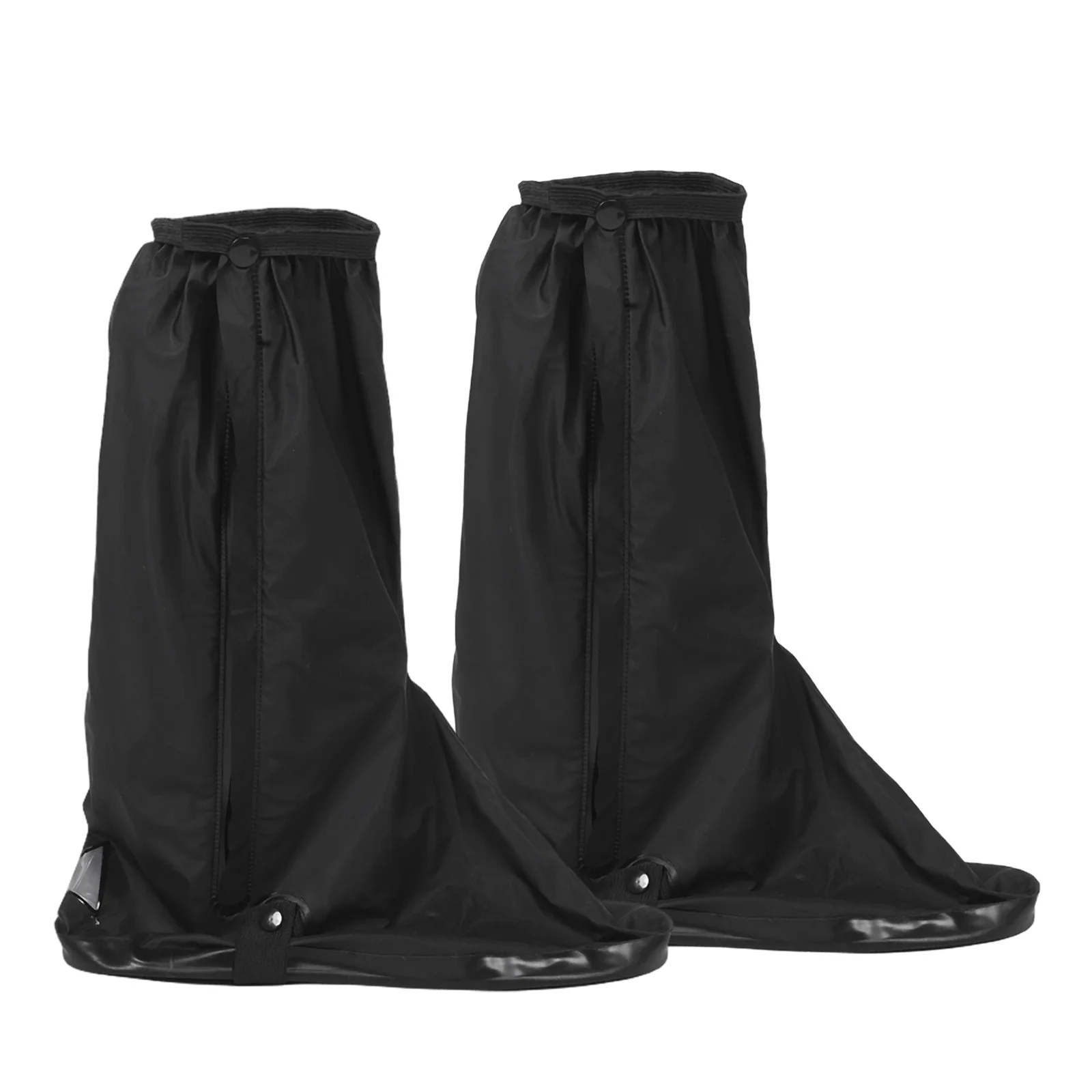 

1Pair Reusable Rainproof Overshoes Thickened PVC Material High Boot Design for Women Outdoor Activities Cycling Hiking Travel