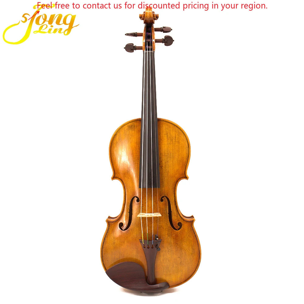 

Tongling Factory High Grade Professional Handmade European Violin
