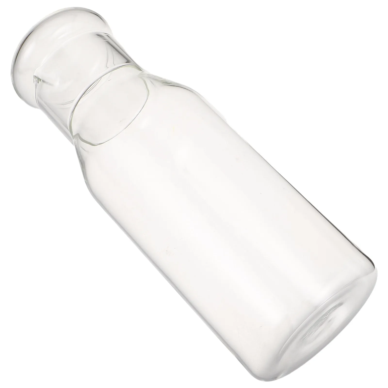 

Glass Cold Drink Pitcher Minimalist Design Hot Cold Water Carafe Juice Container Transparent Fridge Jug Clear Beverage Dispenser