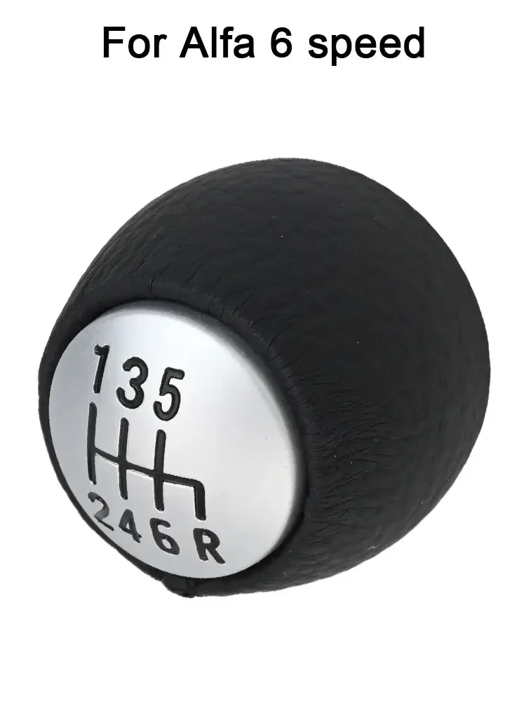 

Auto Decoration 147 Shift Lever 6 Speed Shift Luxurious Aesthetic PU Leather And Plastic Real Leather Construction