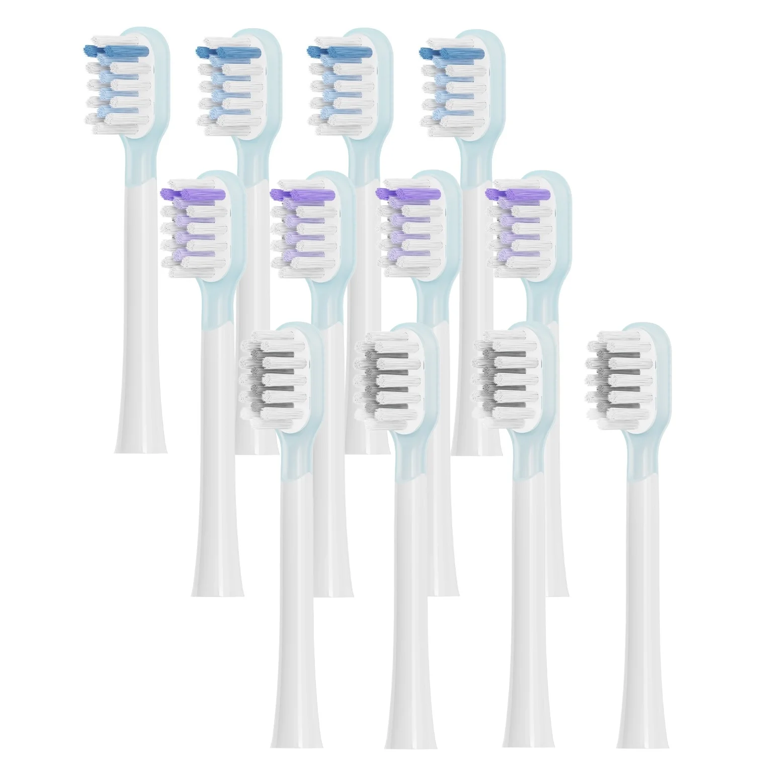 

4 шт. для Laifen, полнодиапазонные сменные насадки для электрических зубных щеток, очищающий и осветляющий тип/чувствительный тип